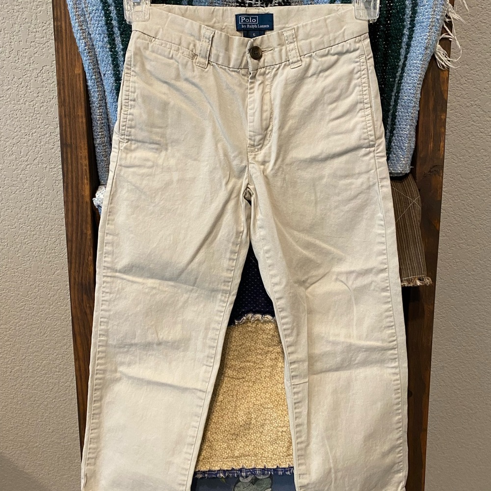 Boys size 6 - Polo Ralph Lauren lightweight khaki pants